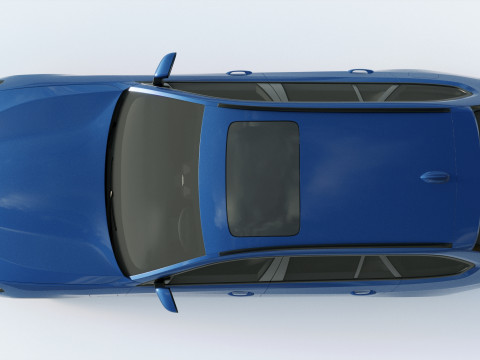 5-series touring g31 M-sport 2021 3D Модель