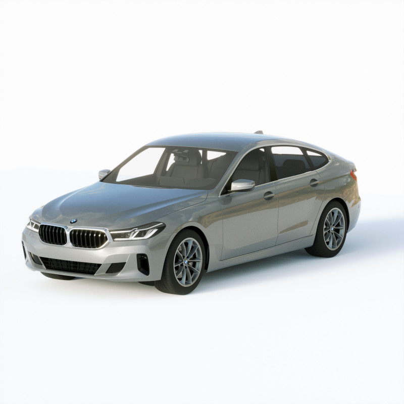 6-series GT 2020 Modelo 3D .c4d .max .obj .3ds .fbx .stl .blend