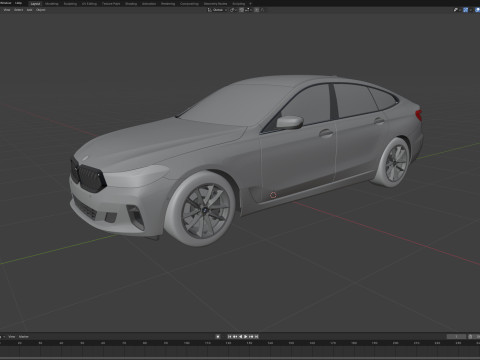 6-series GT 2020 Modelo 3D