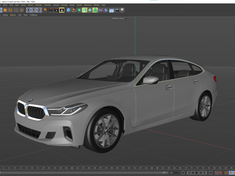 6-series GT 2020 Modelo 3D