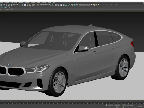 6-series GT 2020 3D Model