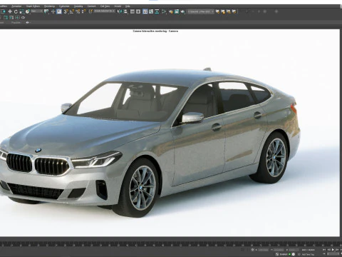 6-series GT 2020 3D Model