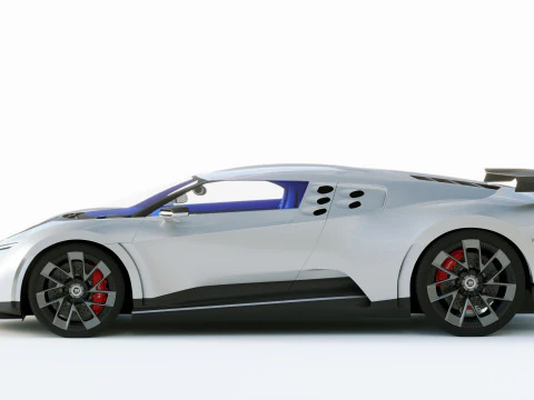Bugatti centodieci 2020 3D Model
