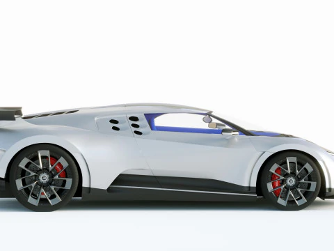Bugatti centodieci 2020 3D Model