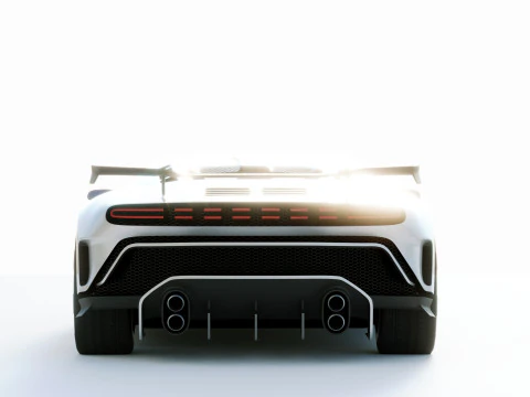 Bugatti centodieci 2020 3D Model