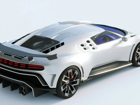 Bugatti centodieci 2020 3D Model