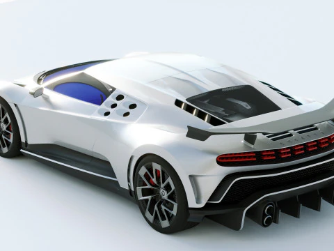 Bugatti centodieci 2020 3D Model