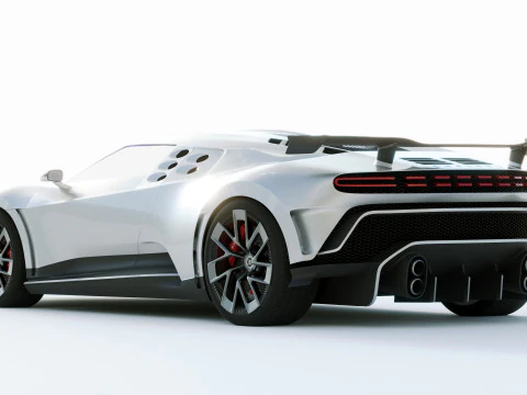 Bugatti centodieci 2020 3D Model