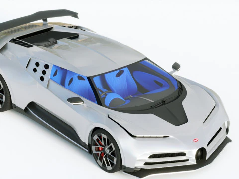 Bugatti centodieci 2020 3D Model