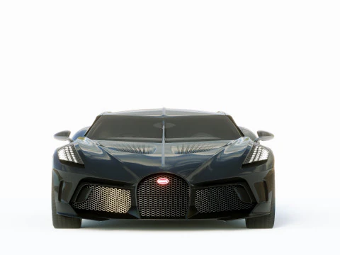 Bugatti La Voiture Negra 2019 Modelo 3D