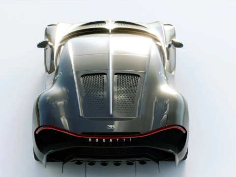 Bugatti La Voiture Negra 2019 Modelo 3D