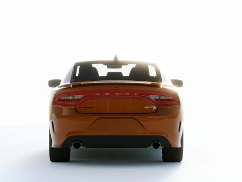 Dodge Charger Srt Hellcat 2019 3D Model