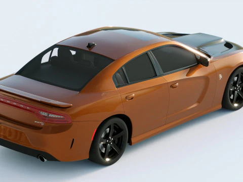 Dodge Charger Srt Hellcat 2019 3D Model