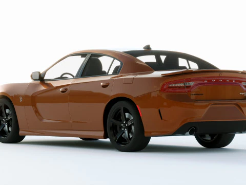 Dodge Charger Srt Hellcat 2019 3D Model