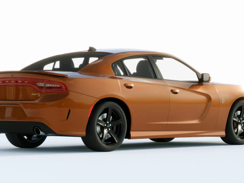 Dodge Charger Srt Hellcat 2019 3D Model