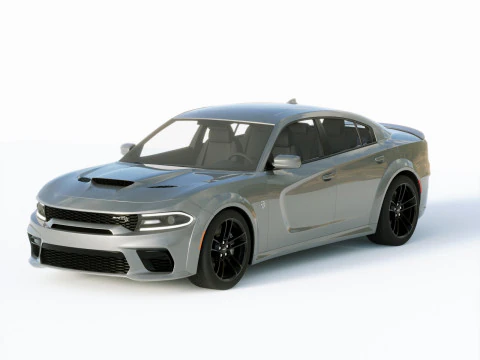 Dodge Charger Srt Hellcat Widebody 2020 Modelo 3D