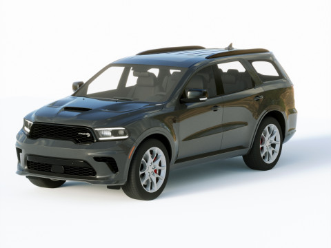 Dodge Durango Srt Hellcat 2021 3D Model