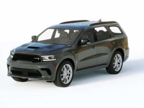 Dodge Durango Srt Hellcat 2021 3D Model