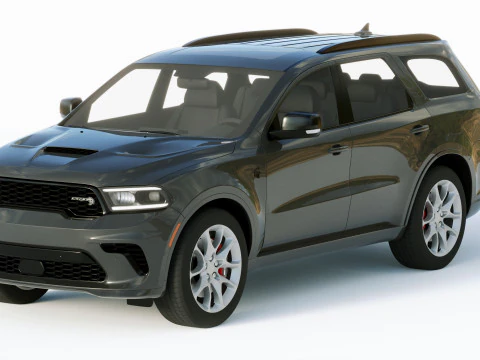 Dodge Durango Srt Hellcat 2021 3D Model