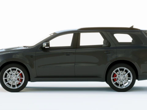 Dodge Durango Srt Hellcat 2021 3D Model