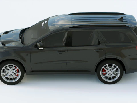 Dodge Durango Srt Hellcat 2021 3D Model