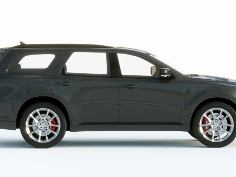 Dodge Durango Srt Hellcat 2021 3D Model