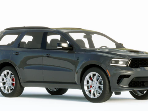 Dodge Durango Srt Hellcat 2021 3D Model