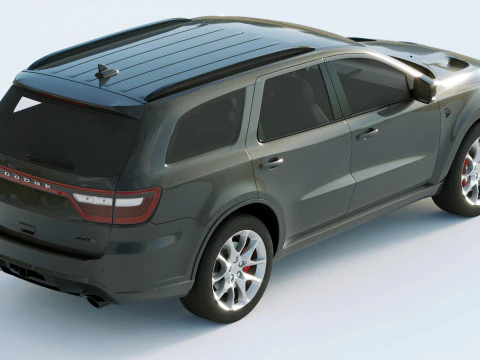 Dodge Durango Srt Hellcat 2021 3D Model