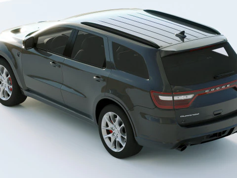 Dodge Durango Srt Hellcat 2021 3D Model