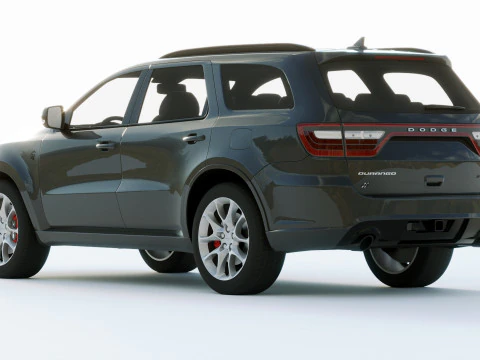 Dodge Durango Srt Hellcat 2021 3D Model