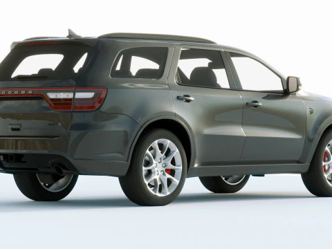 Dodge Durango Srt Hellcat 2021 3D Model
