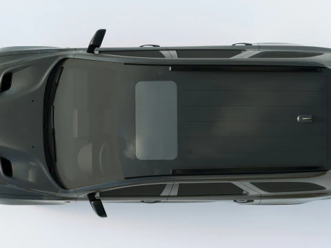 Dodge Durango Srt Hellcat 2021 3D Model