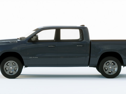 Dodge Ram Bighorn 2019 3D Model