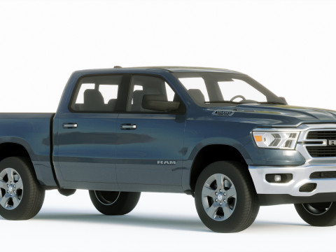 Dodge Ram Bighorn 2019 3D Model
