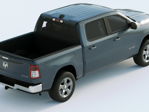 Dodge Ram Bighorn 2019 3D Model