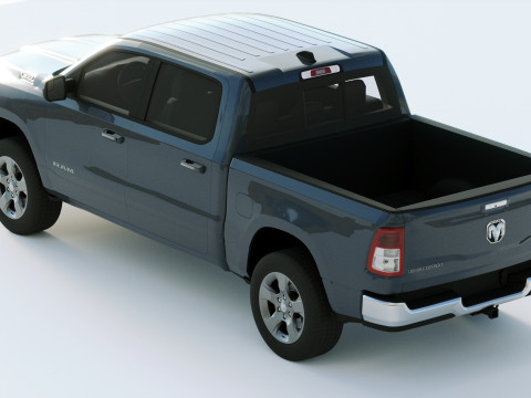 Dodge Ram Bighorn 2019 3D Model