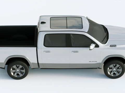 Dodge Ram Laramie 2019 3D Model