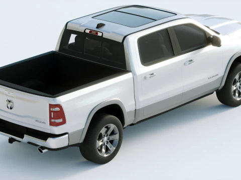 Dodge Ram Laramie 2019 3D Model