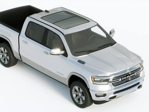 Dodge Ram Laramie 2019 3D Model