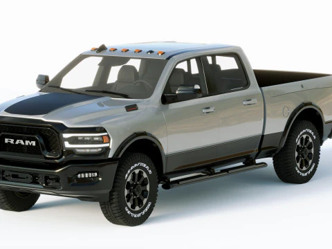Dodge Ram Power Wagon 2019 3D Model