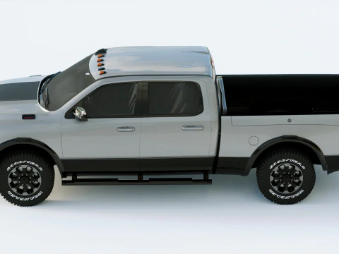 Dodge Ram Power Wagon 2019 3D Model