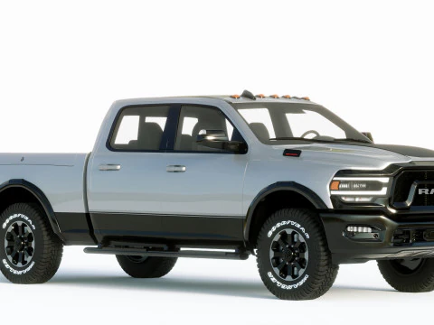 Dodge Ram Power Wagon 2019 3D Model