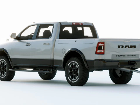 Dodge Ram Power Wagon 2019 3D Model