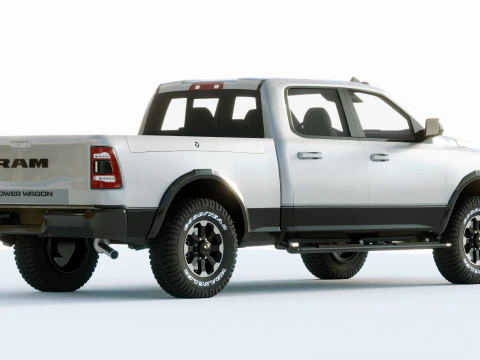 Dodge Ram Power Wagon 2019 3D Model