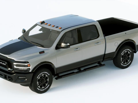 Dodge Ram Power Wagon 2019 3D Model