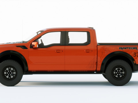 F150 Raptor 2021 3D Model