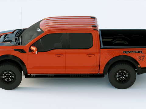 F150 Raptor 2021 3D Model