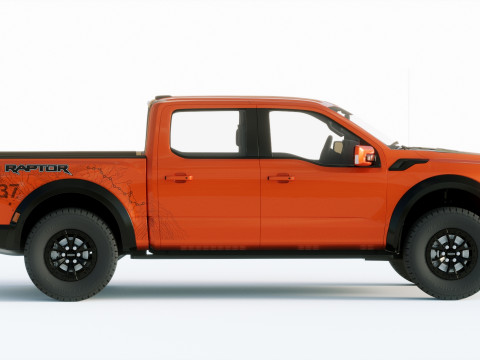F150 Raptor 2021 3D Model