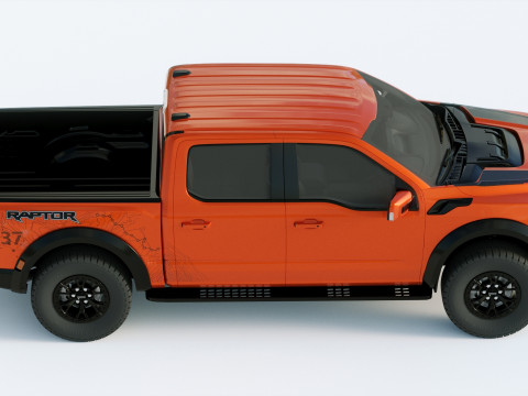 F150 Raptor 2021 3D Model