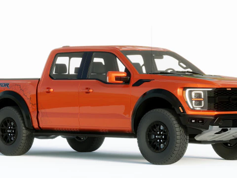 F150 Raptor 2021 3D Model
